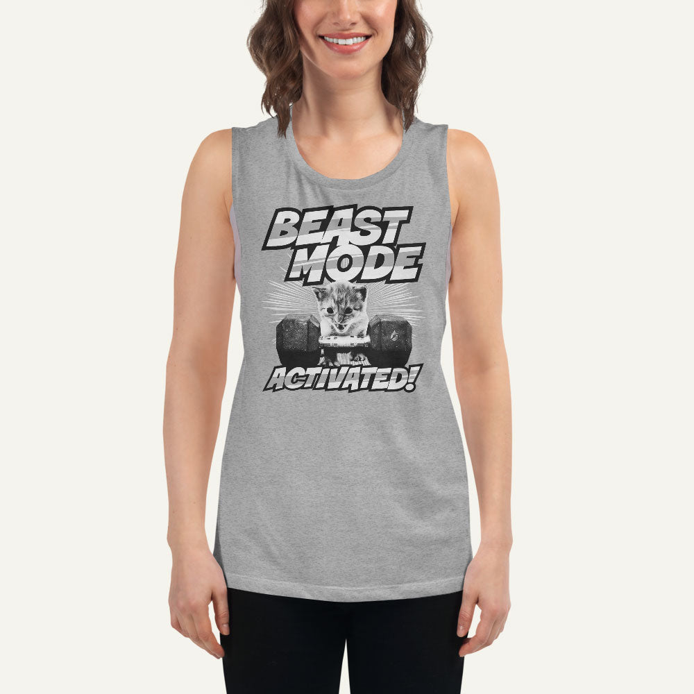 Beast Mode Activated Women’s Muscle Tank