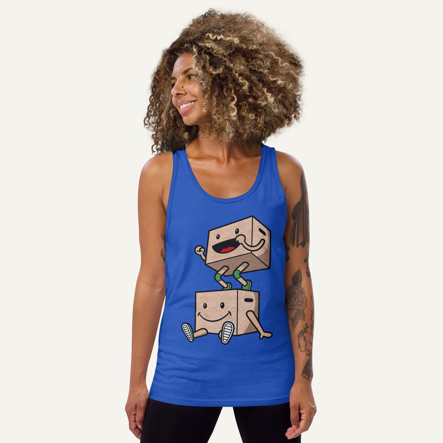 Box Jump Box Tank Top