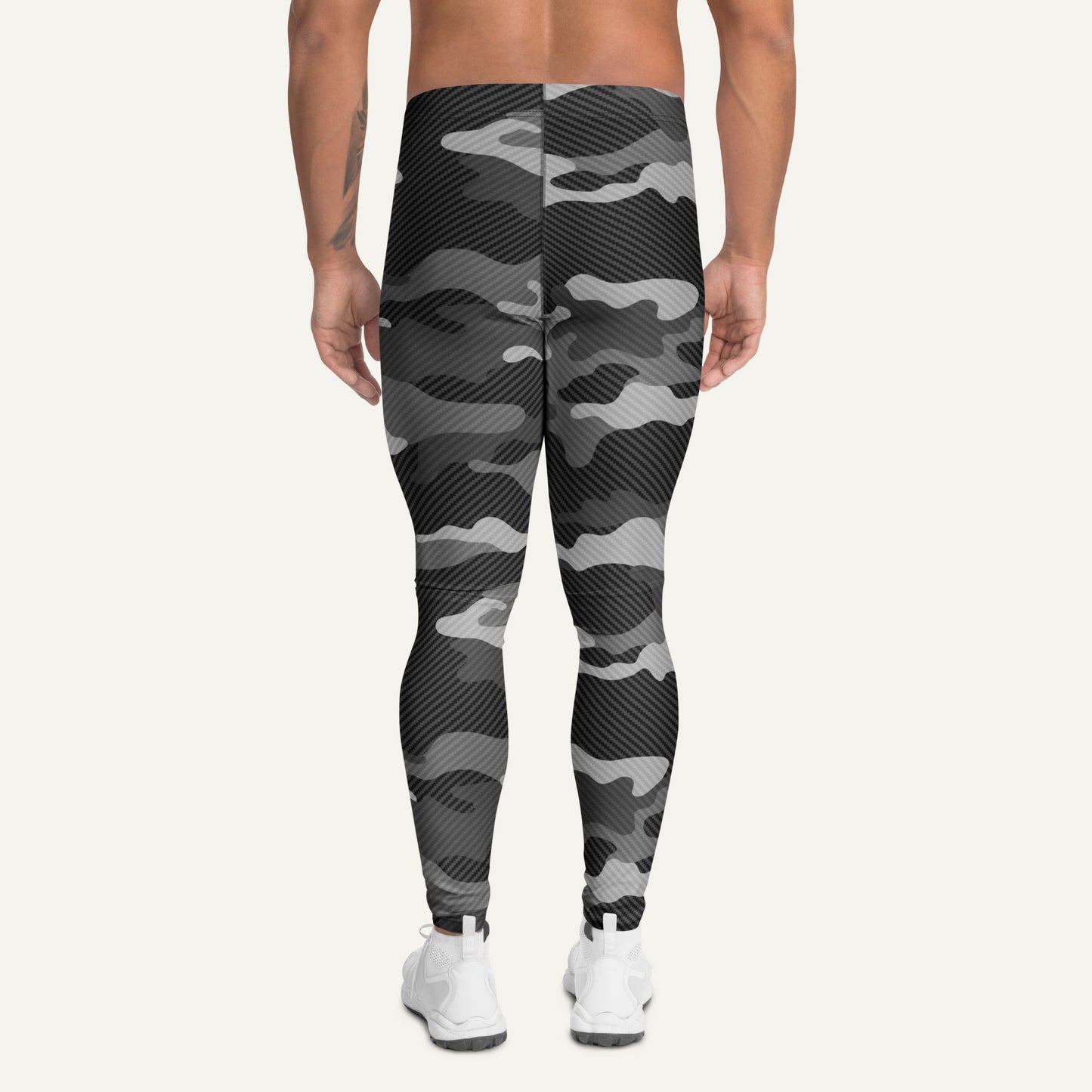 Urban Carbon Fiber Camo Men’s Leggings