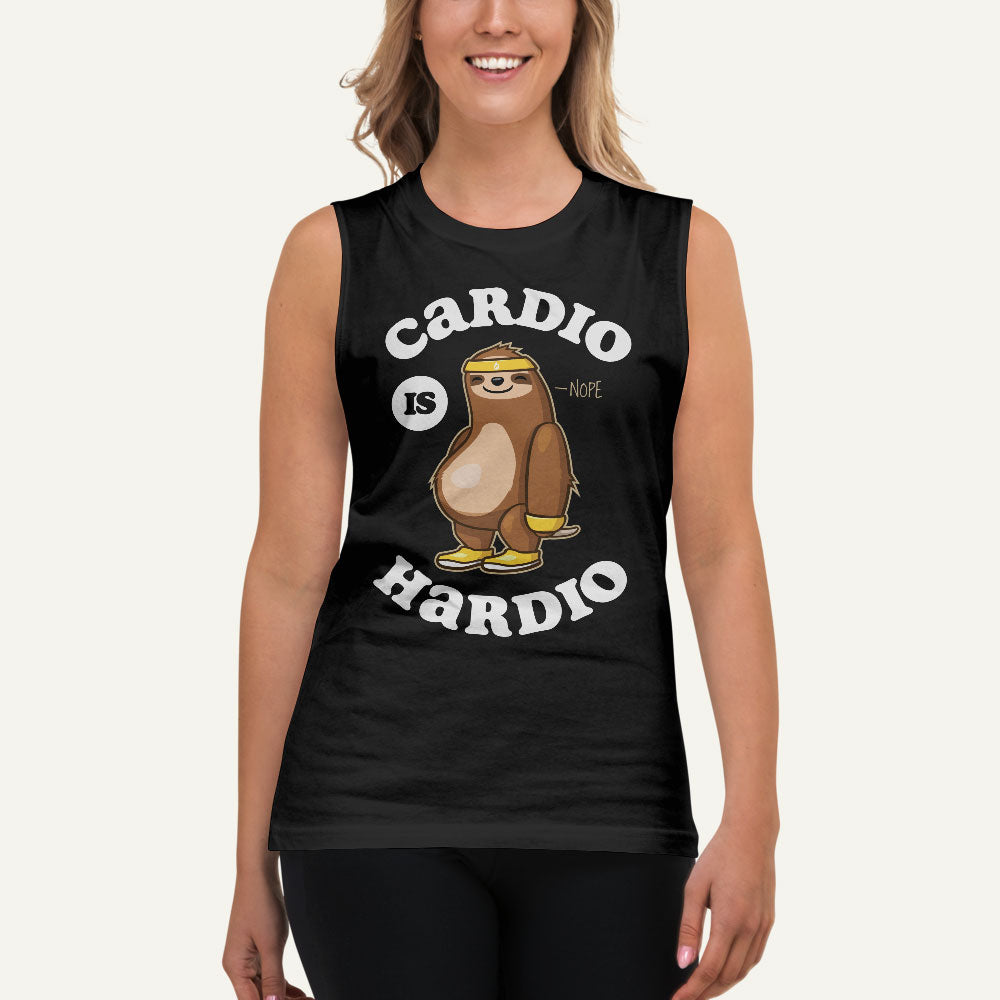 Cardio Is Hardio Muscle Tank
