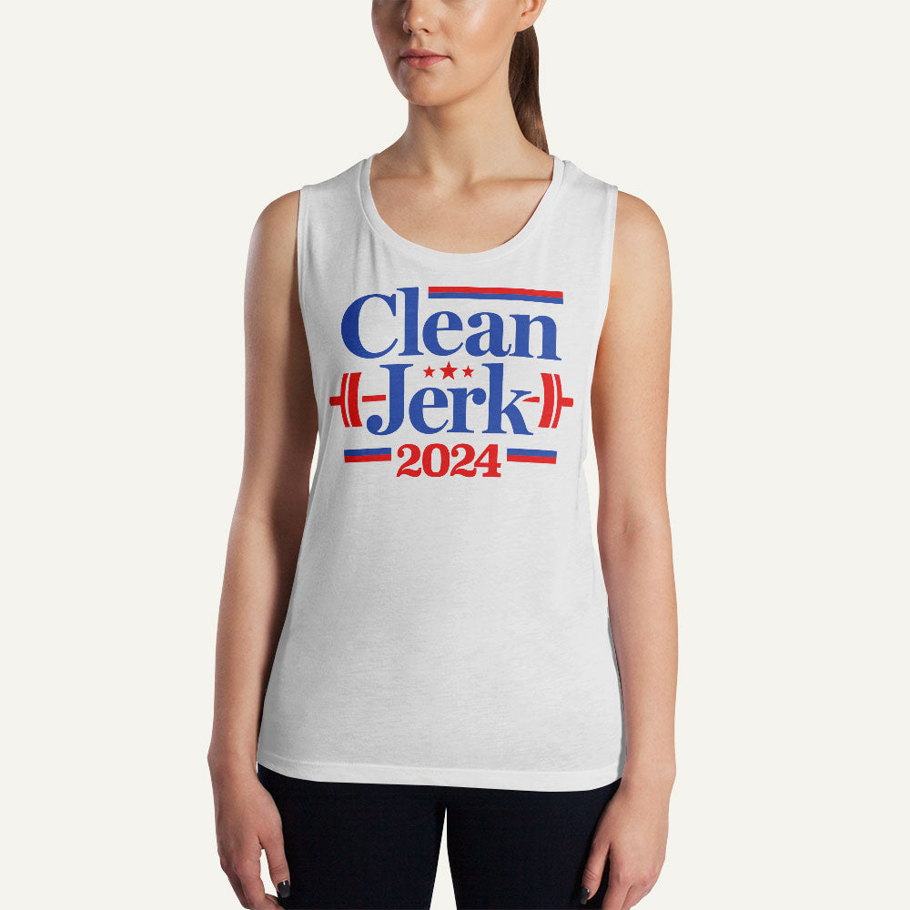 Clean And Jerk 2024 Women’s Muscle Tank