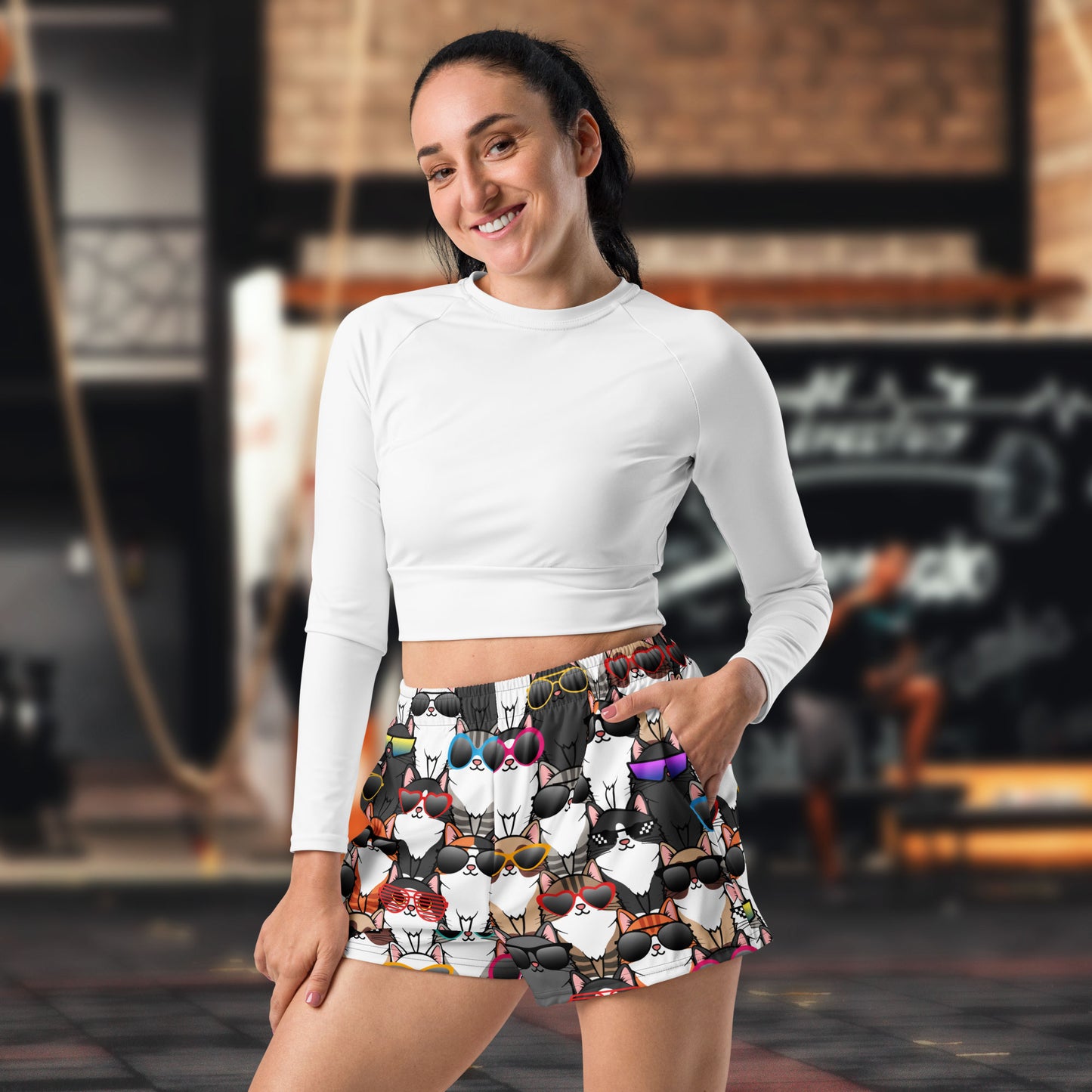 Cool Cats Women's Athletic Shorts