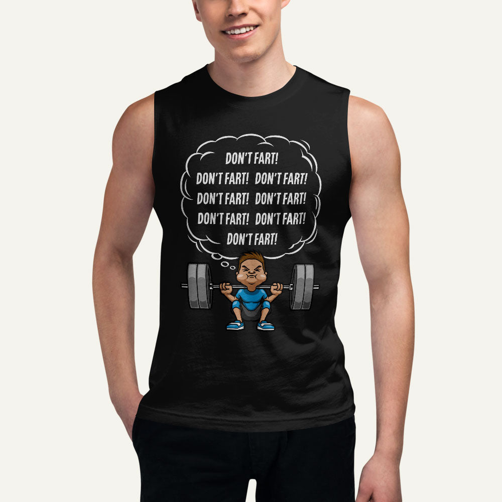 Don’t Fart Squat Men’s Muscle Tank