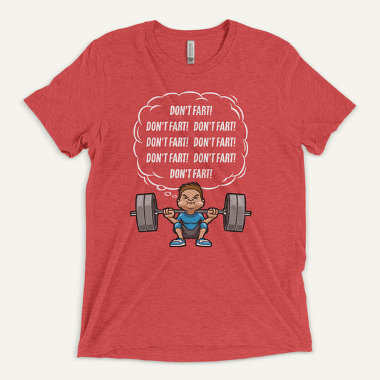 Don’t Fart Squat Men’s Triblend T-Shirt