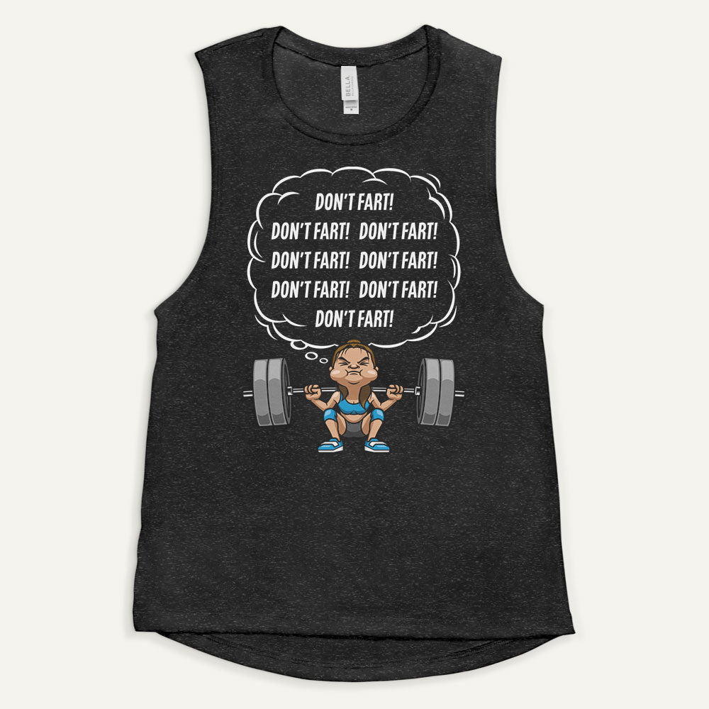 Don’t Fart Squat Women’s Muscle Tank