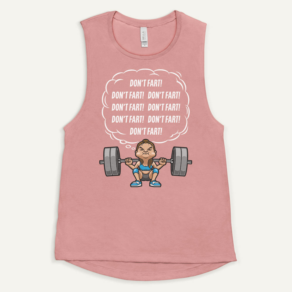 Don’t Fart Squat Women’s Muscle Tank