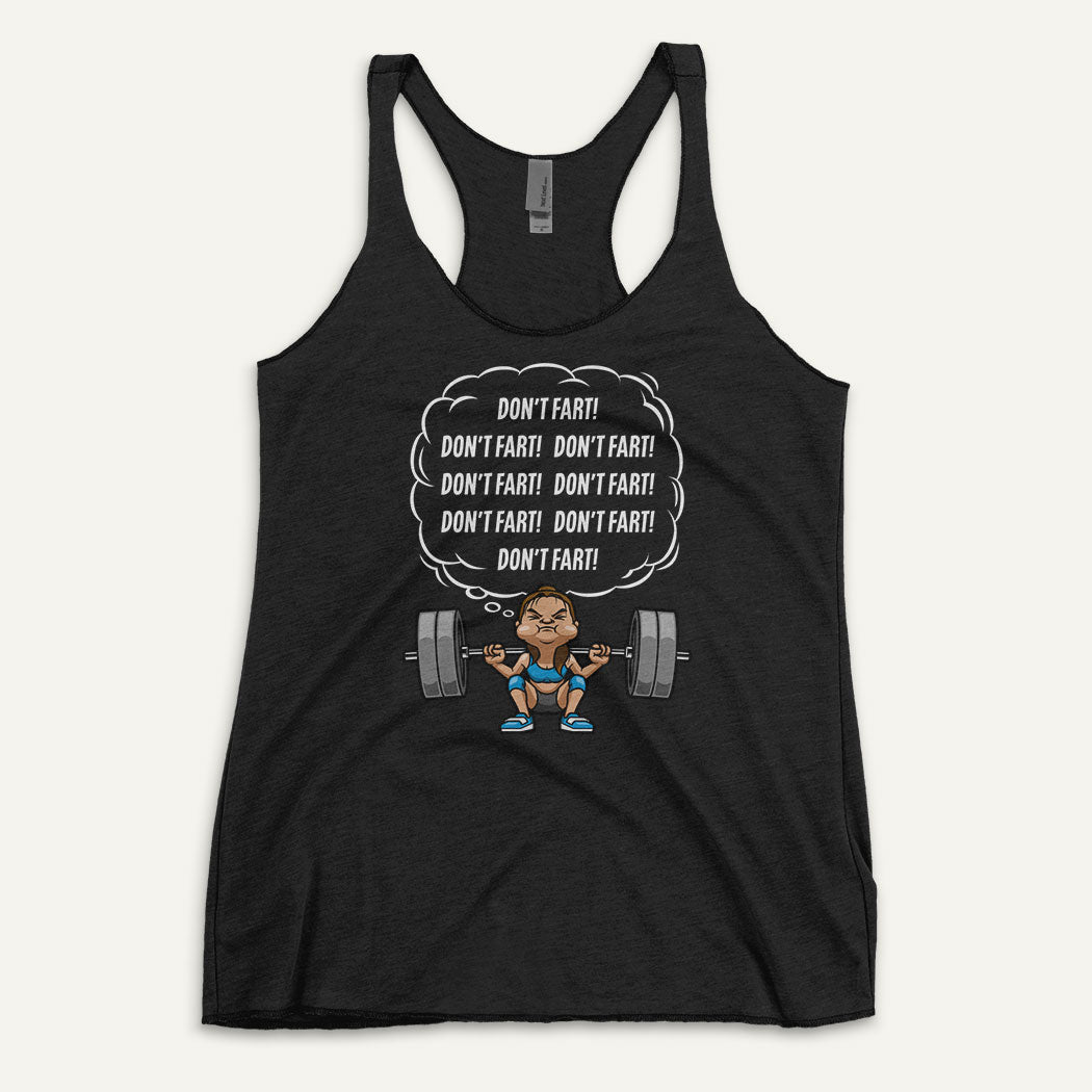 Don’t Fart Squat Women’s Tank Top