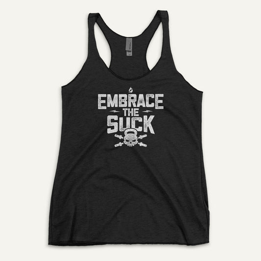 Embrace The Suck Racerback Tank Top