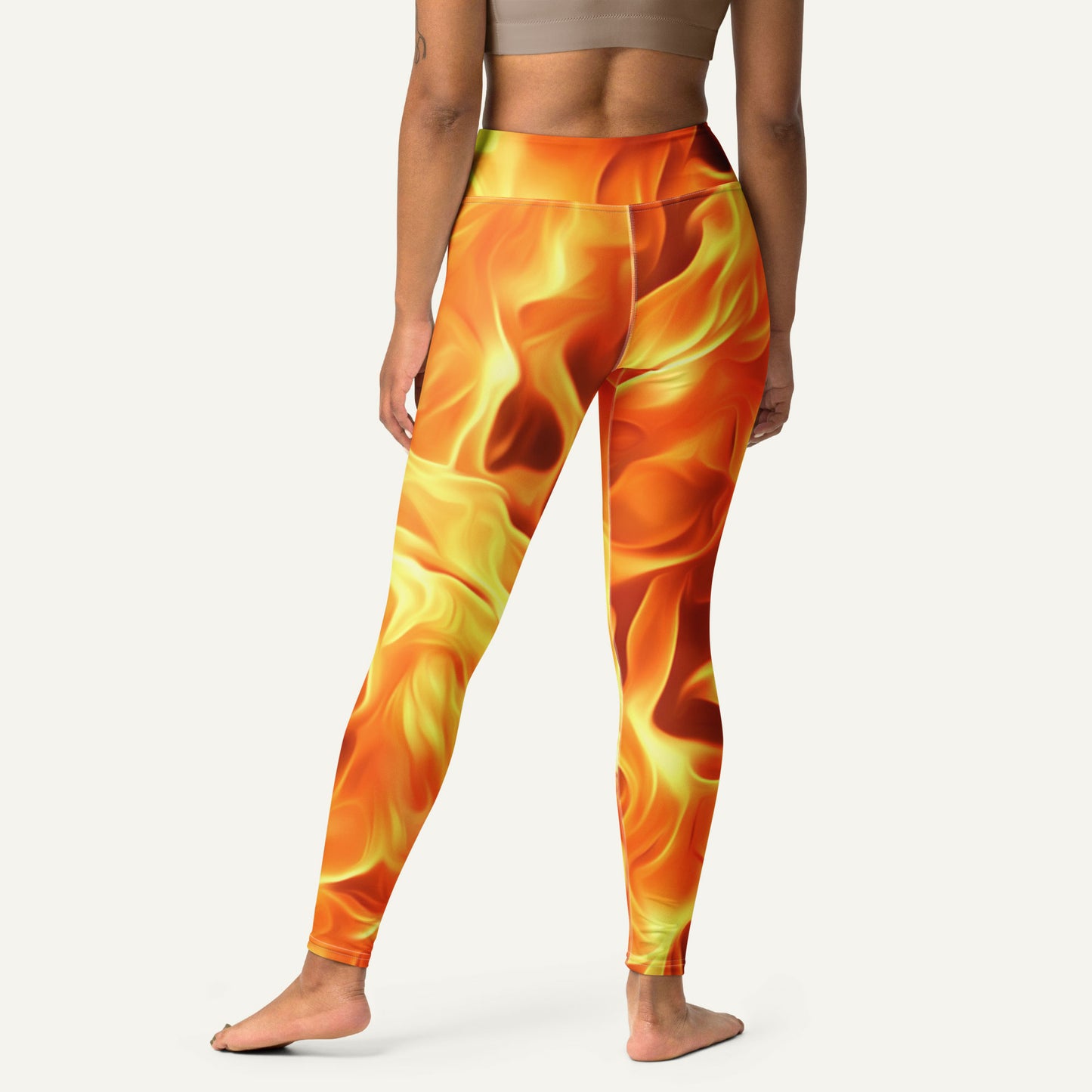 Fire High-Waisted Leggings