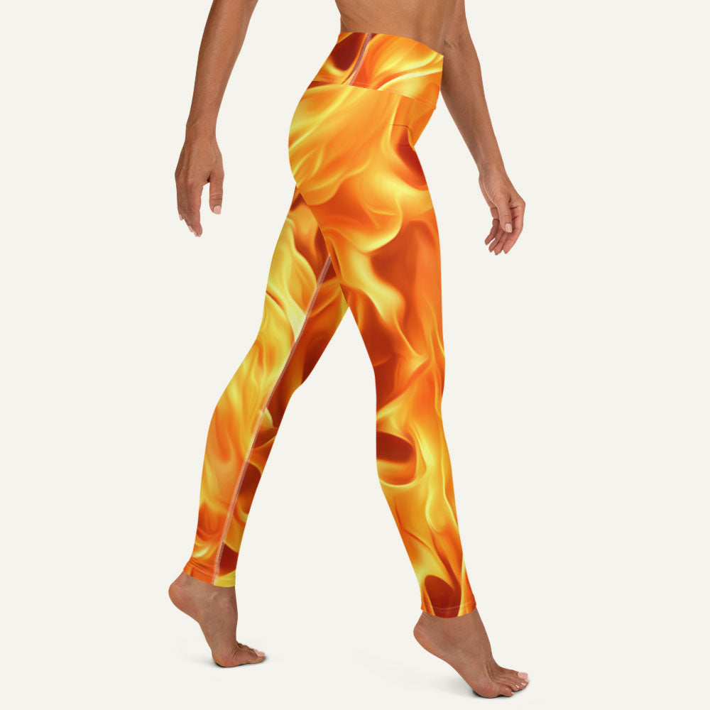 Fire High-Waisted Leggings
