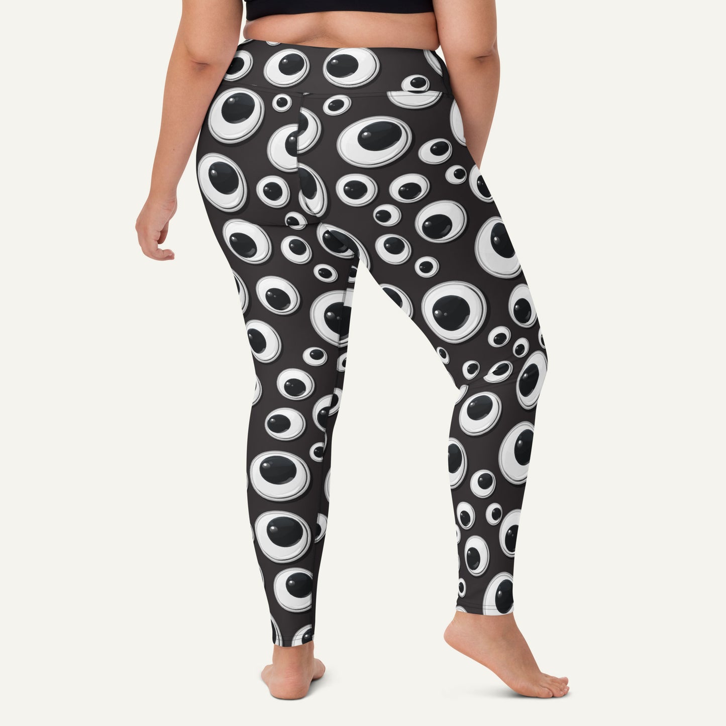 Googly Eyes High-Waisted Leggings