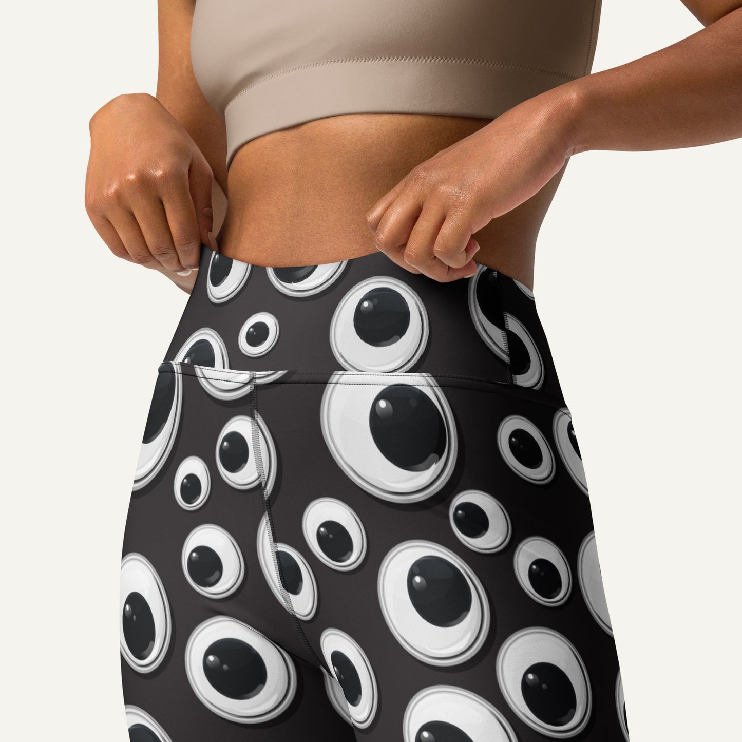 Googly Eyes High-Waisted Leggings