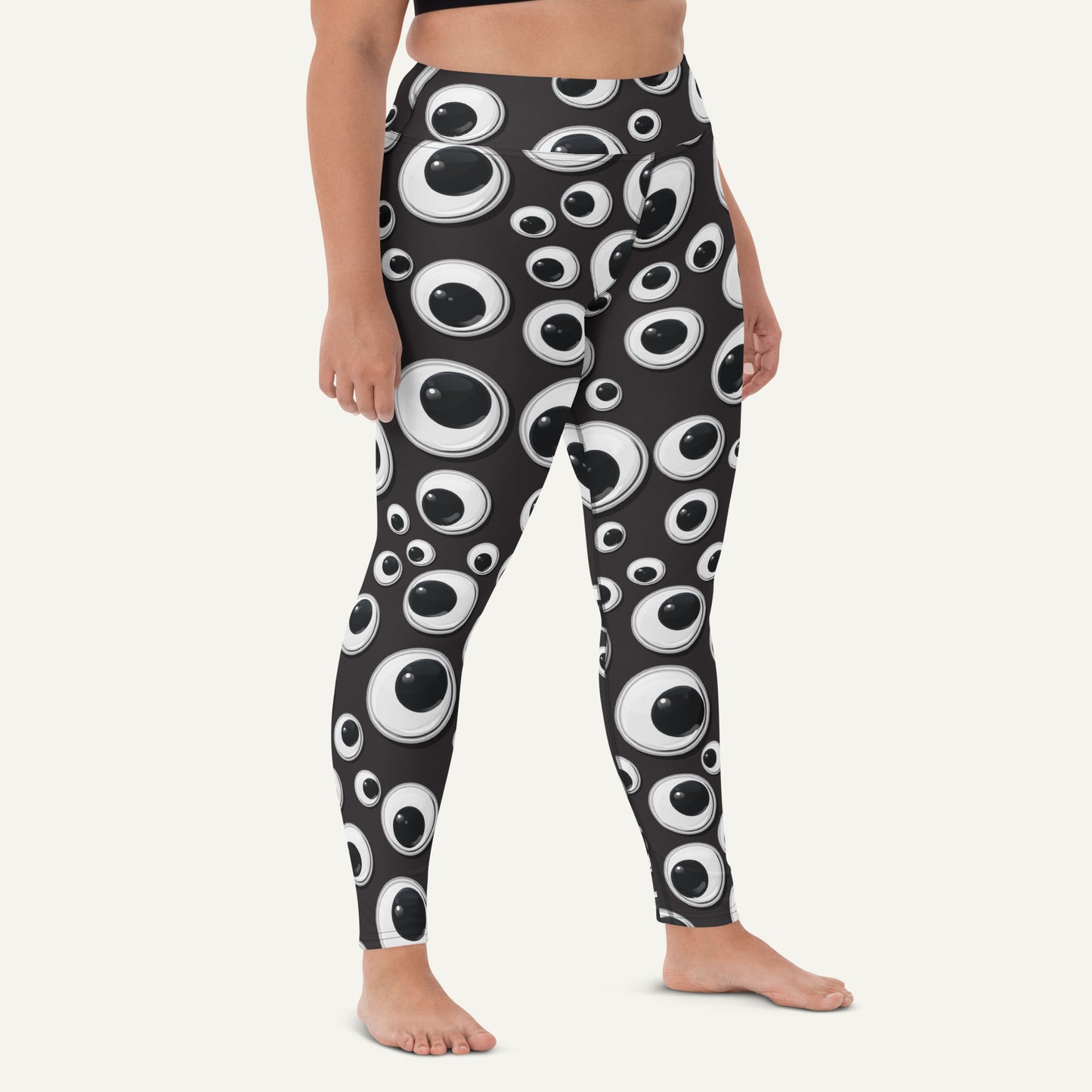 Googly Eyes High-Waisted Leggings