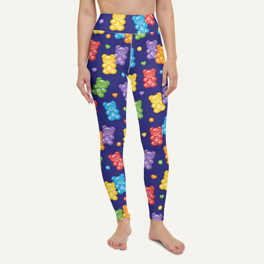 Gummy Bears High-Waisted Leggings