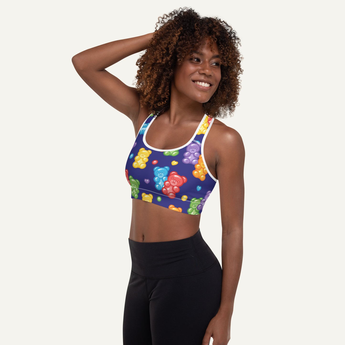Gummy Bears Padded Sports Bra