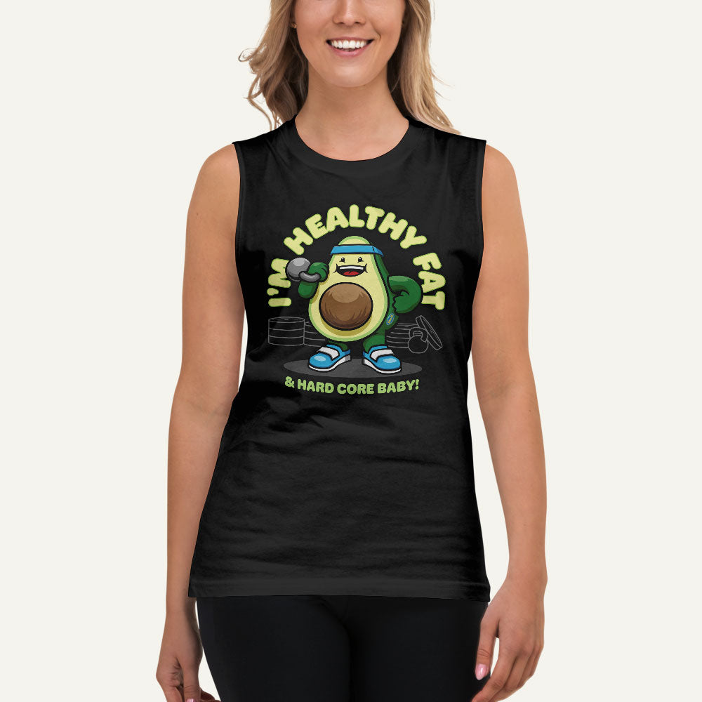 I’m Healthy Fat Avocado Muscle Tank - Ministry of Sweat