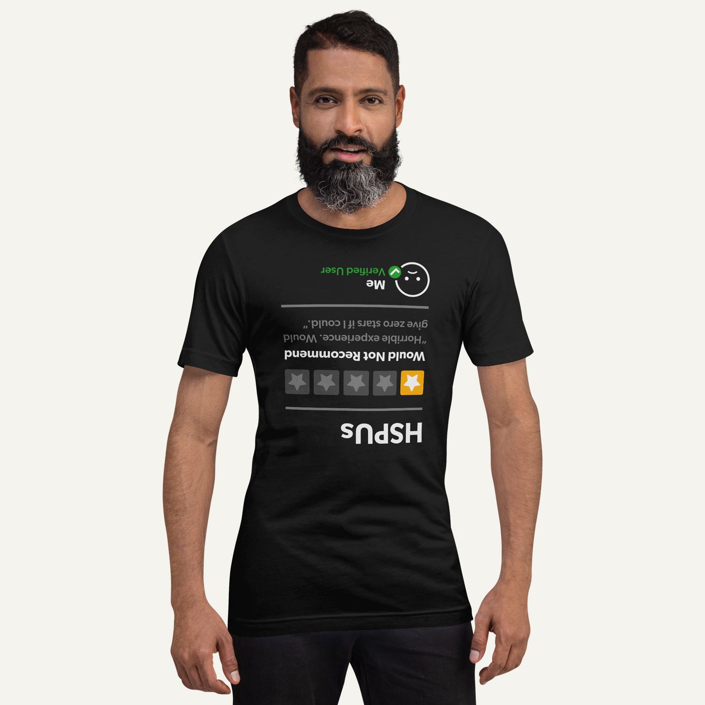 HSPUs 1 Star Would Not Recommend Men’s Standard T-Shirt