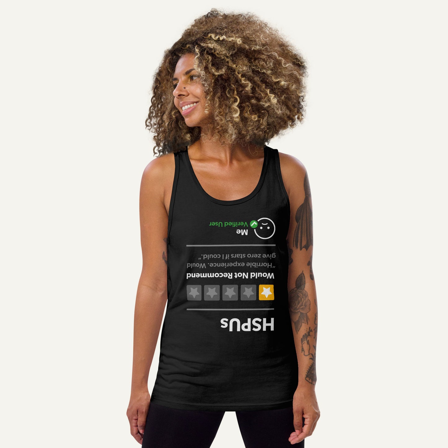 HSPUs 1 Star Would Not Recommend Men’s Tank Top