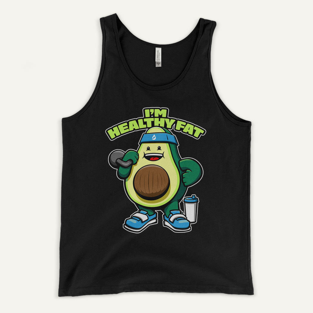 I'm Healthy Fat Avocado Men's Tank Top