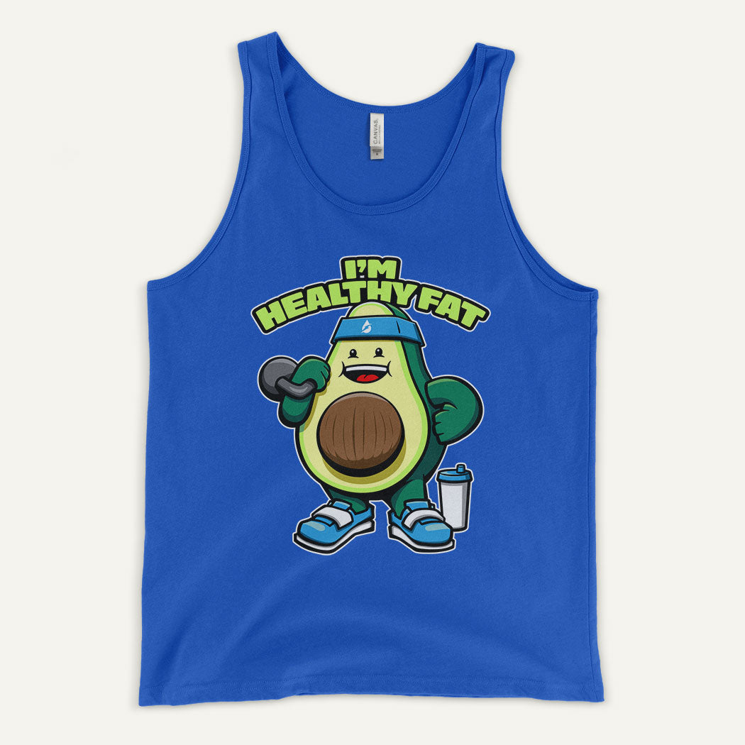 I'm Healthy Fat Avocado Men's Tank Top