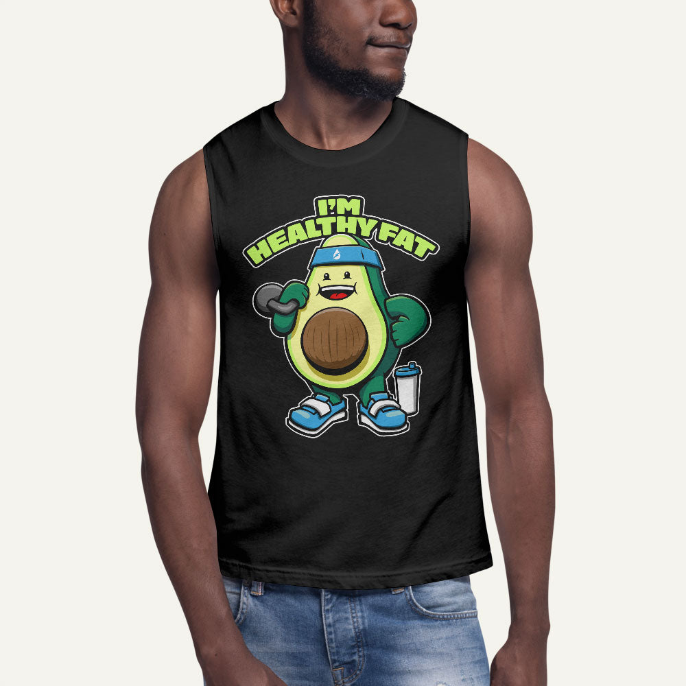 I’m Healthy Fat Avocado Men's Muscle Tank