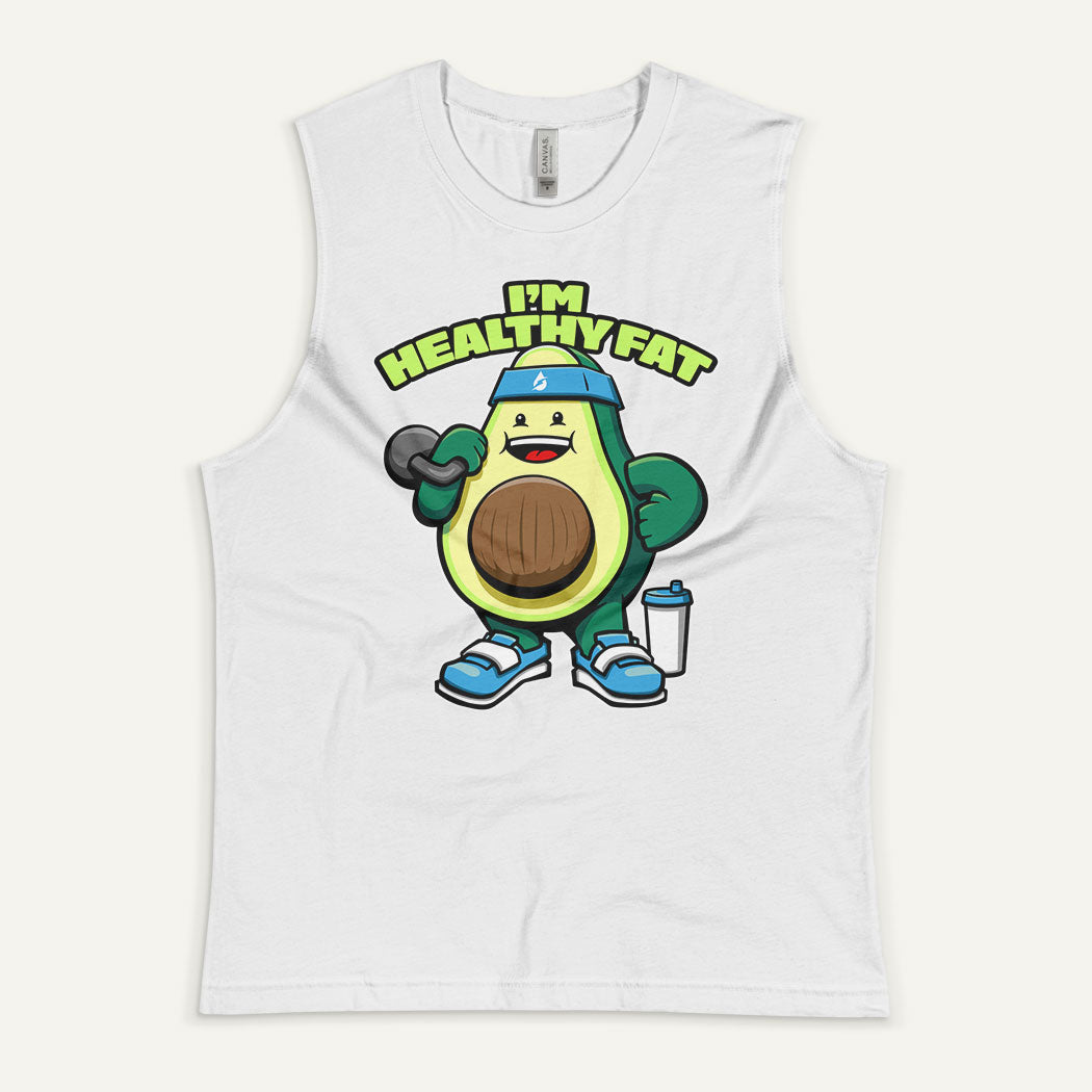 I’m Healthy Fat Avocado Men's Muscle Tank