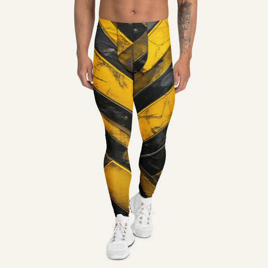 Industrial Warning Men's Leggings