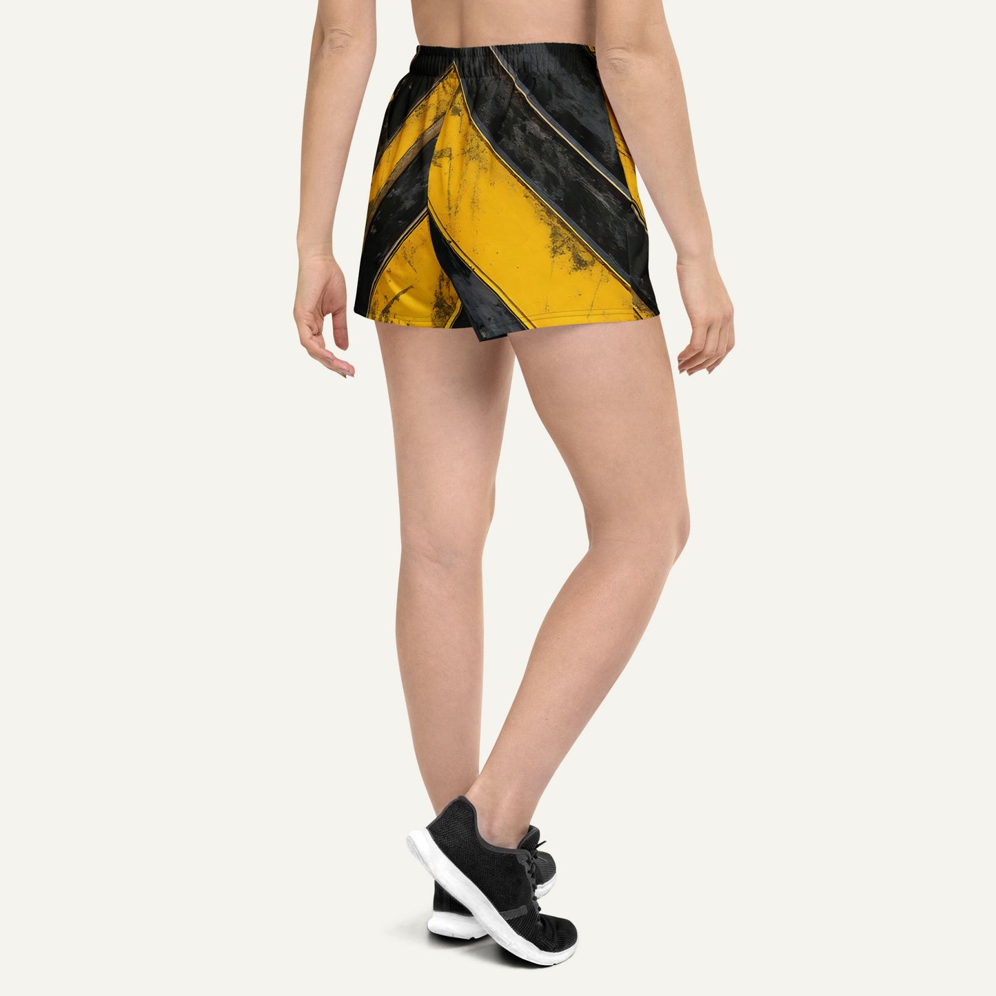 Industrial Warning Women's Athletic Shorts