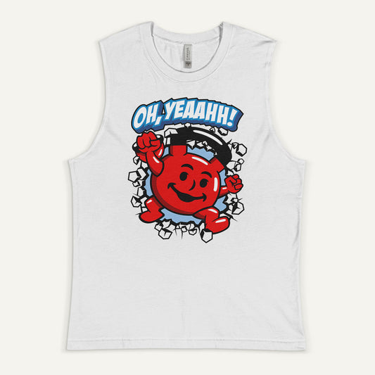Kettlebell Man Oh Yeah Muscle Tank