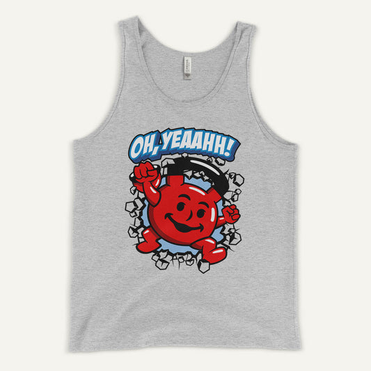 Kettlebell Man Oh Yeah Men's Tank Top