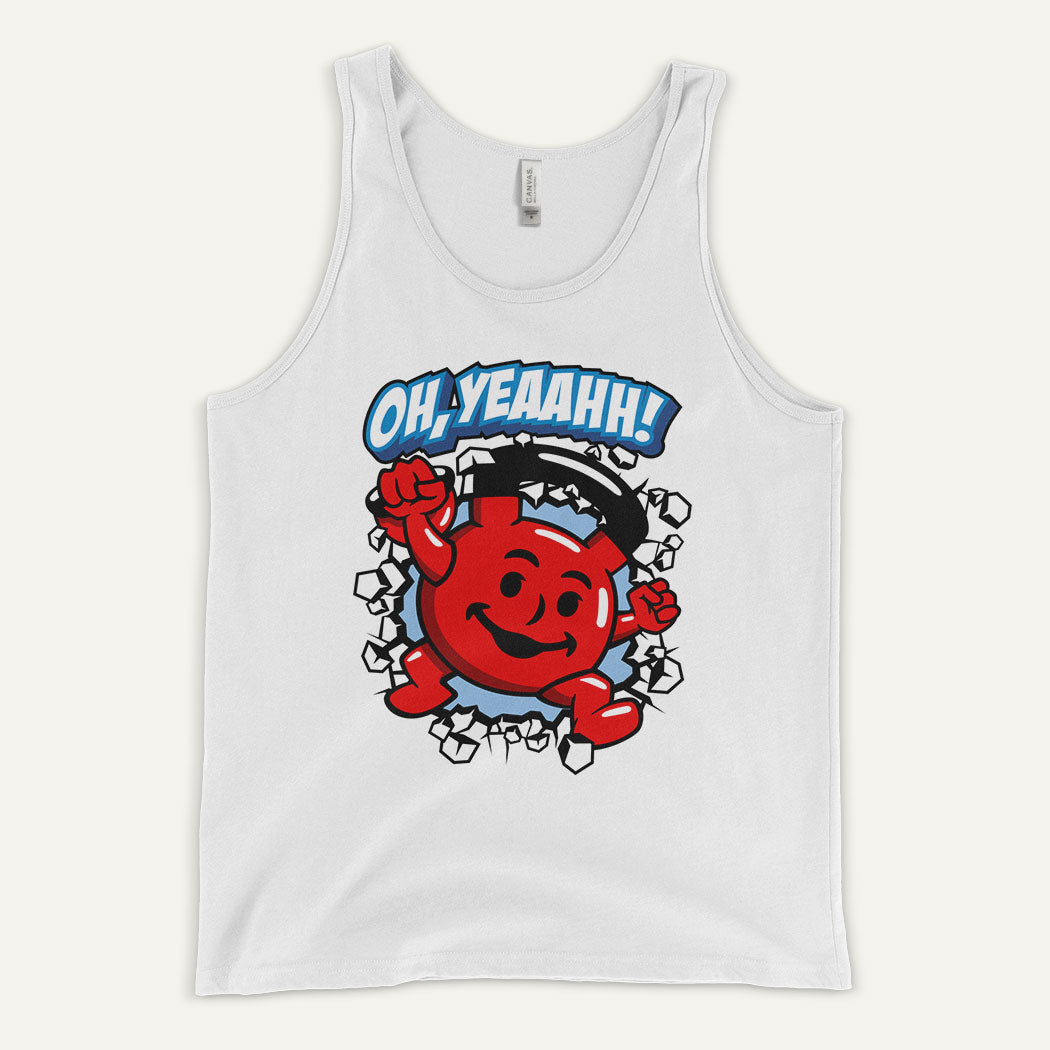 Kettlebell Man Oh Yeah Men's Tank Top