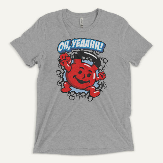 Kettlebell Man Oh Yeah Triblend T-Shirt