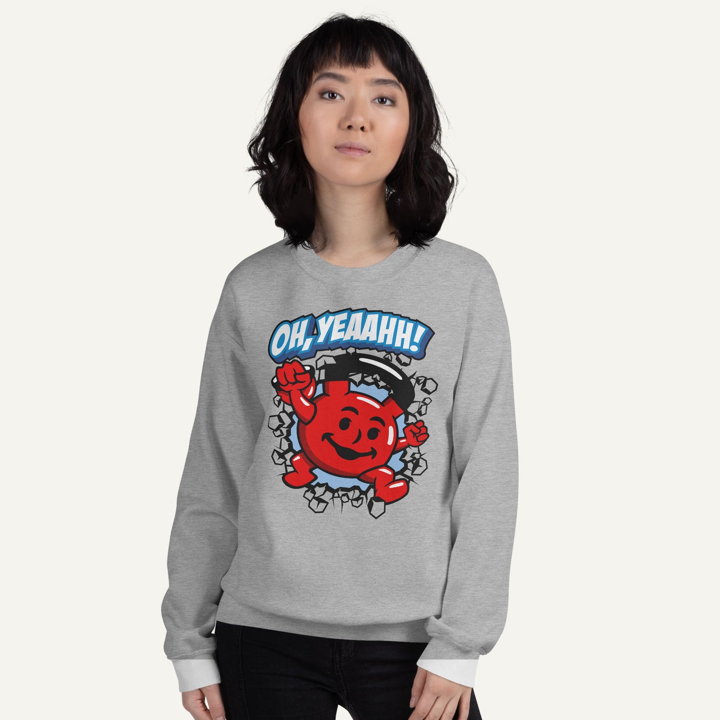 Kettlebell Man Oh Yeah Sweatshirt