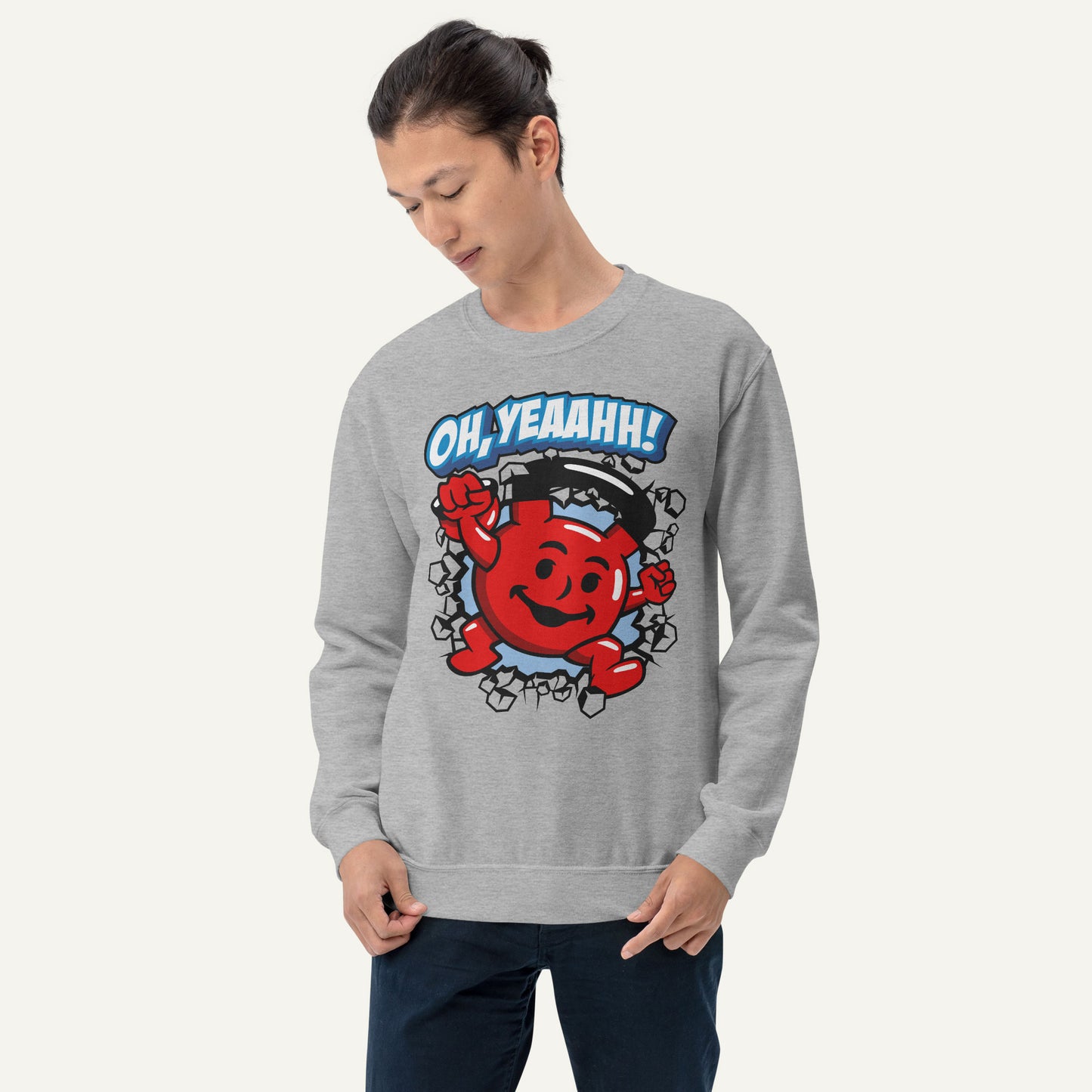 Kettlebell Man Oh Yeah Sweatshirt