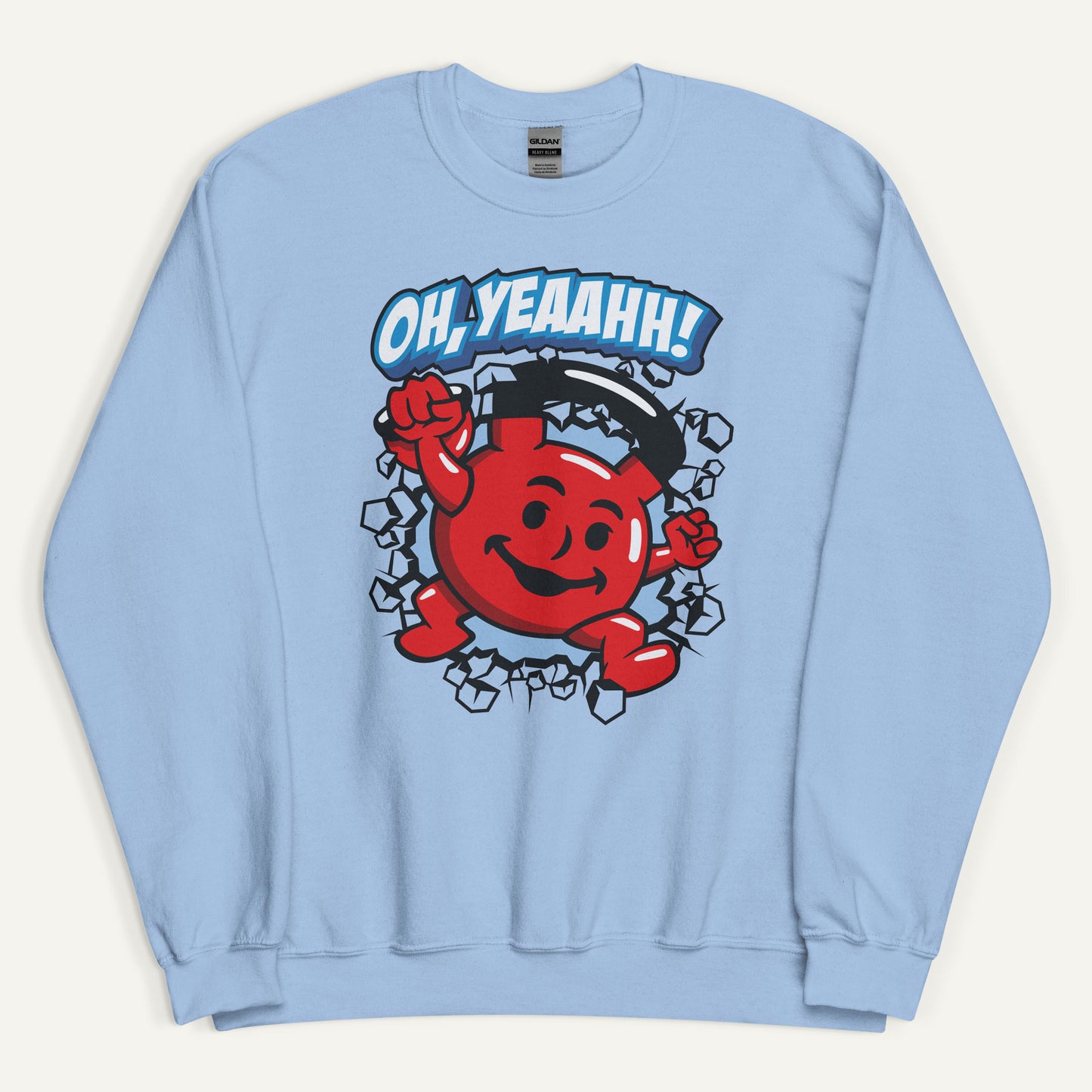 Kettlebell Man Oh Yeah Sweatshirt