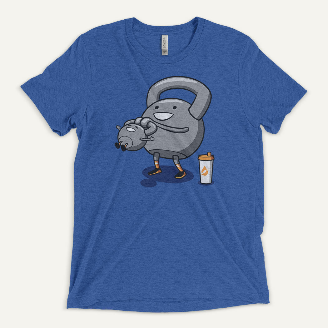 Kettlebell Swinging Baby Kettlebell Triblend T-Shirt