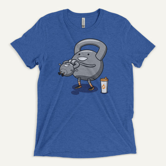 Kettlebell Swinging Baby Kettlebell Triblend T-Shirt