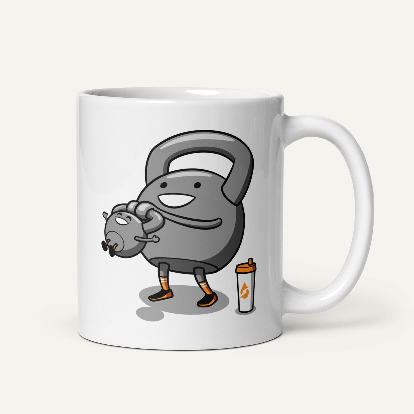 Kettlebell Swinging Baby Kettlebell Mug