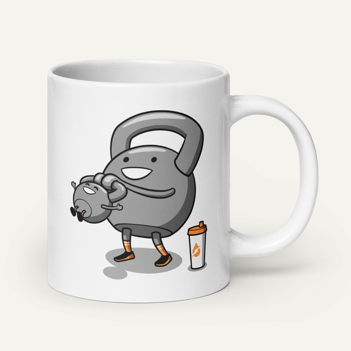 Kettlebell Swinging Baby Kettlebell Mug