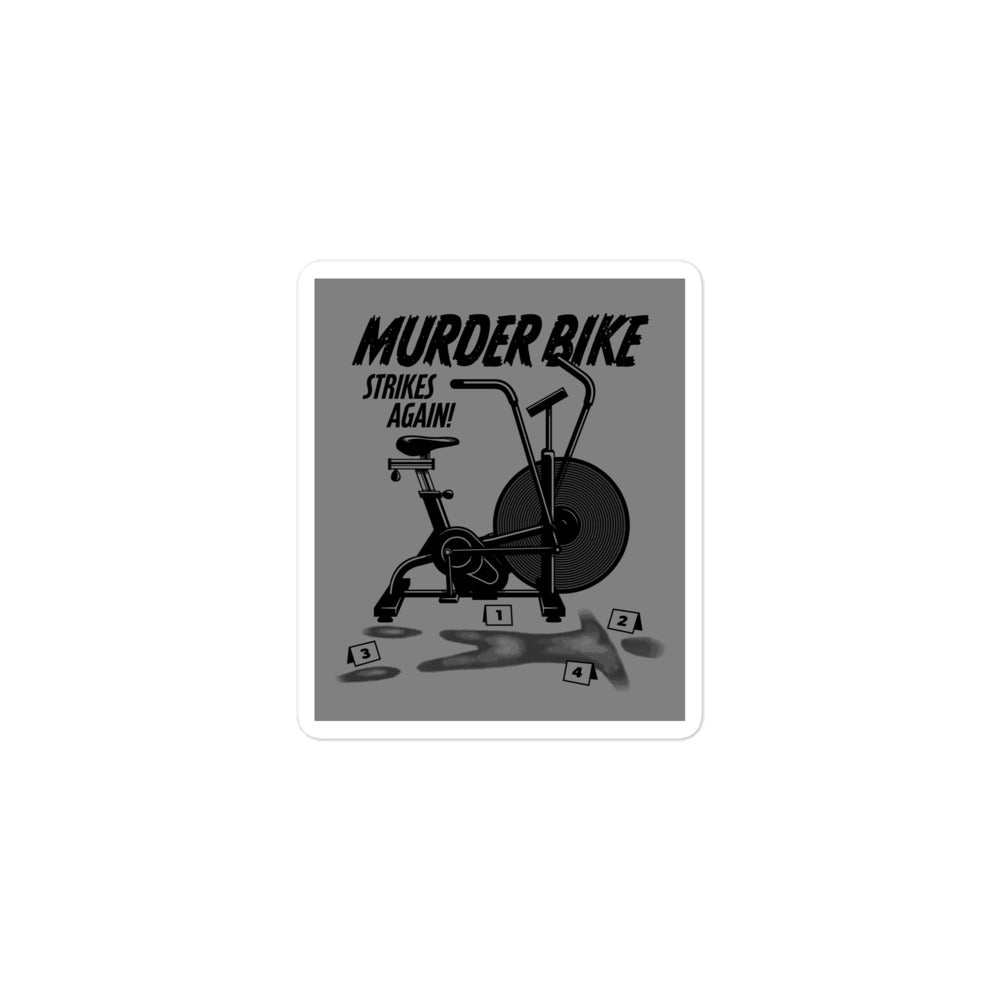 Murder Bike Strikes Again Sticker