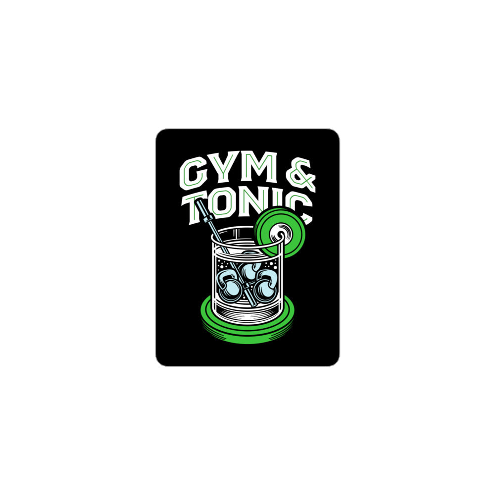 Gym And Tonic Sticker