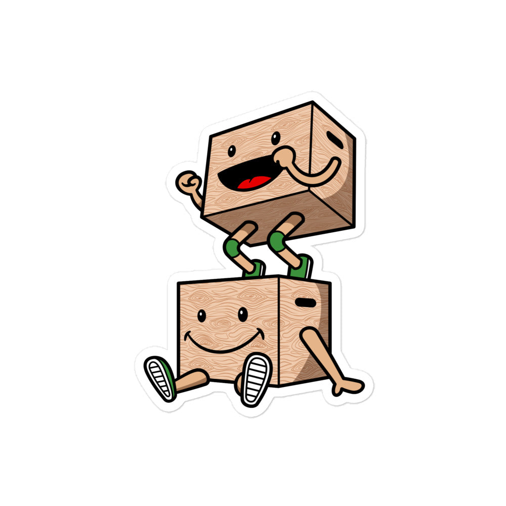 Box Jump Box Sticker