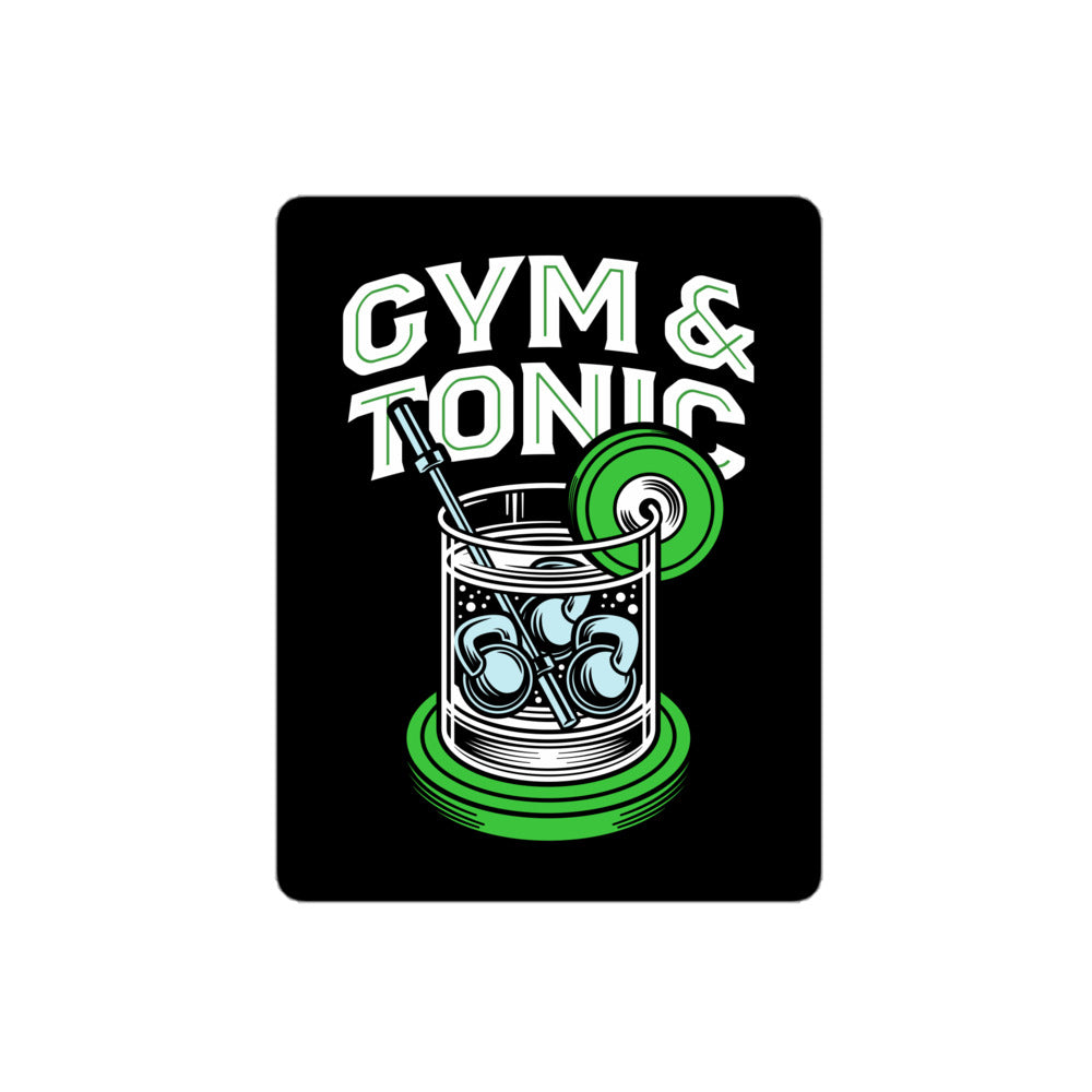 Gym And Tonic Sticker
