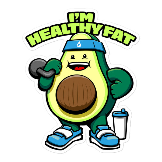 I'm Healthy Fat Sticker