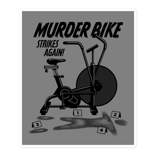 Murder Bike Strikes Again Sticker