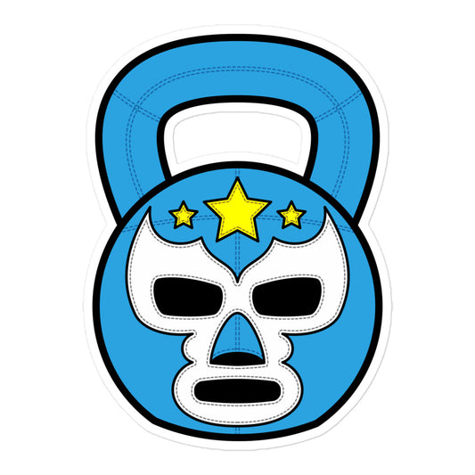 Lucha Libre Kettlebell Design Sticker