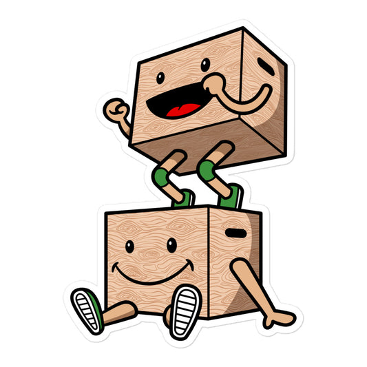 Box Jump Box Sticker