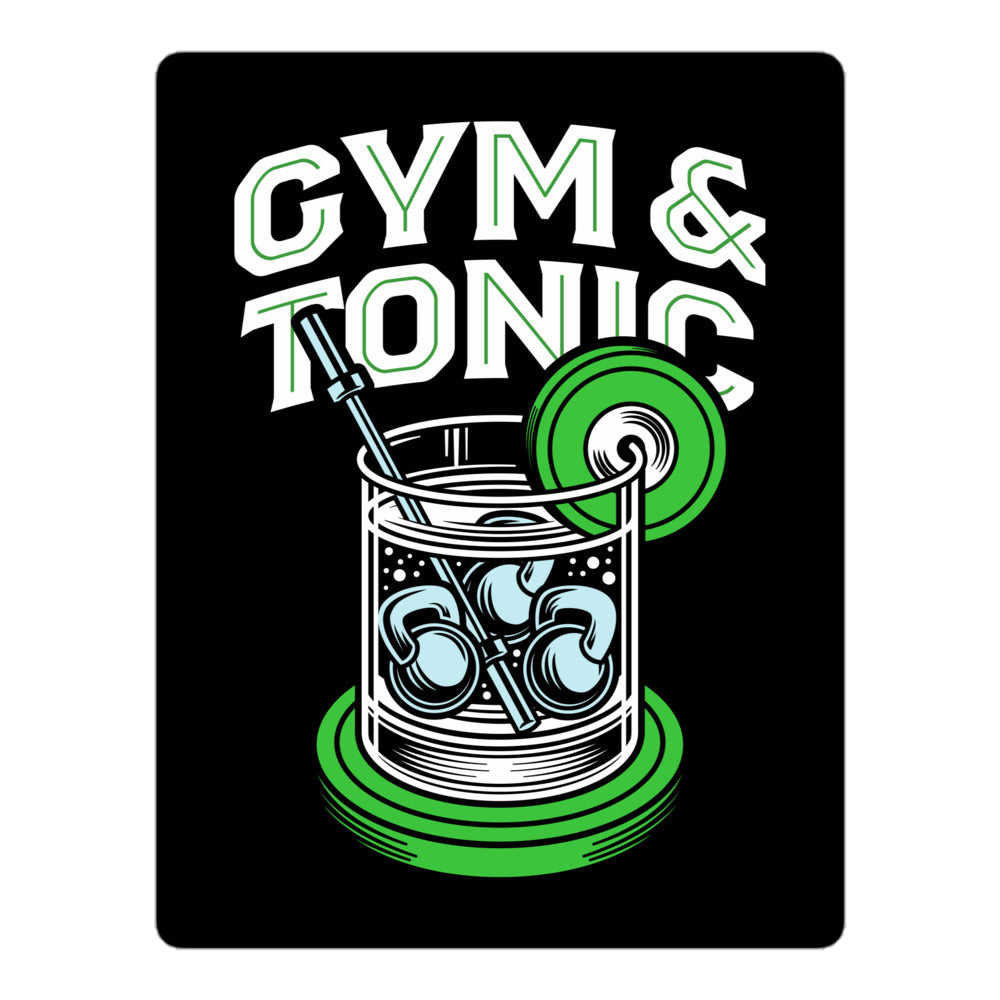 Gym And Tonic Sticker