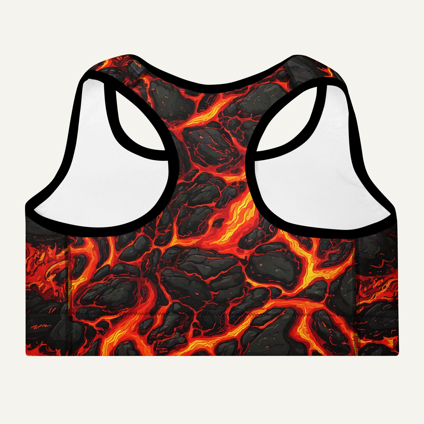 Lava Flow Padded Sports Bra