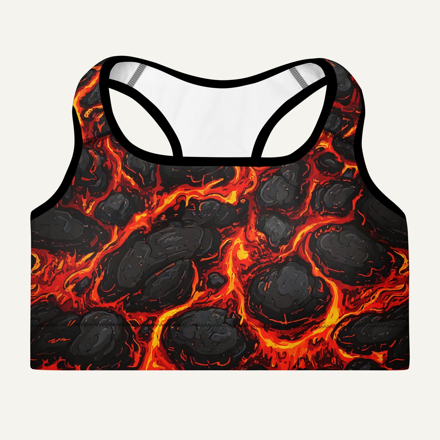 Lava Flow Padded Sports Bra